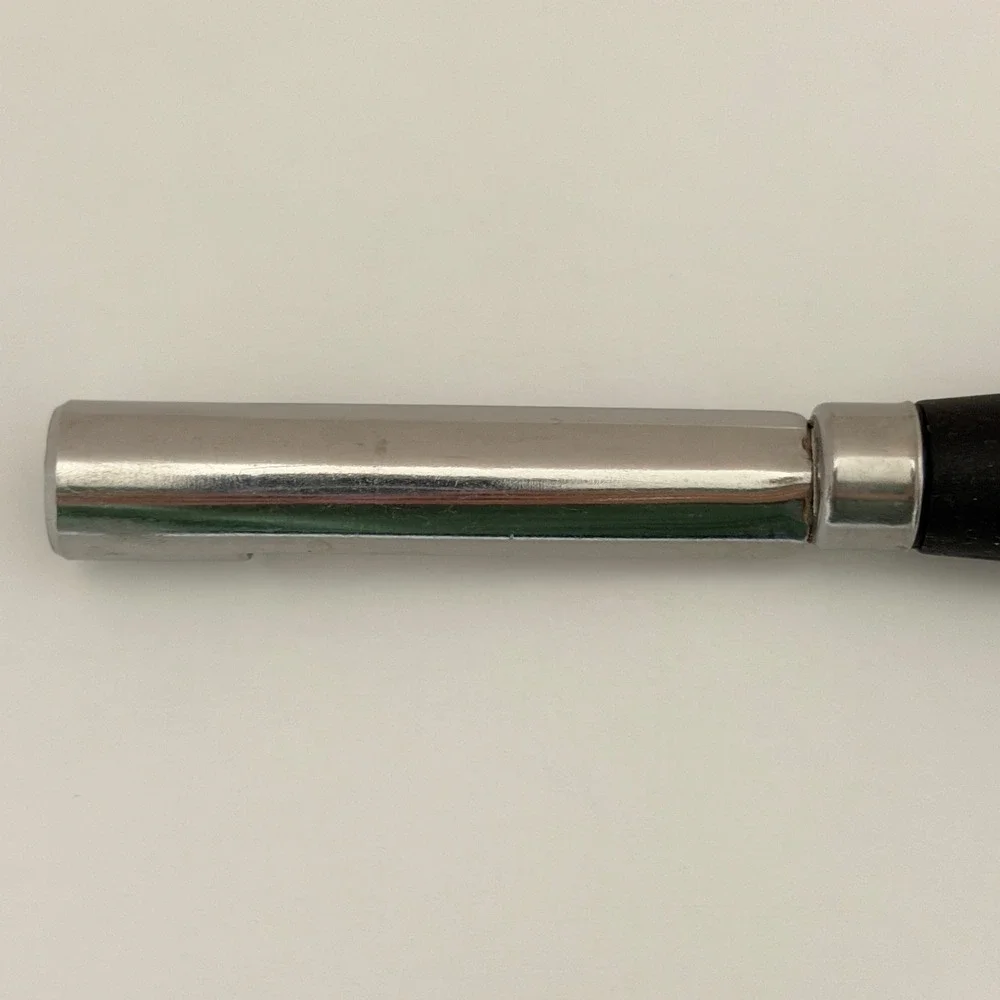 Hoffritz Apple Corer Black Silver‎ Stainless Steel Fruit Prep Kitchen Tool